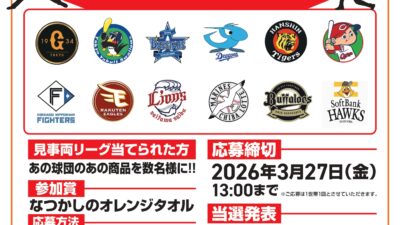 2026年　プロ野球開幕　ペナントレース優勝当てクイズ